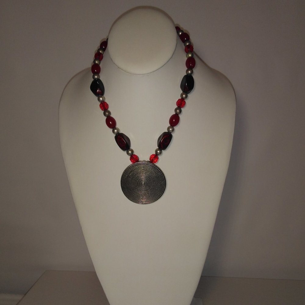 Egyptian Revival Inspired Statement Necklace